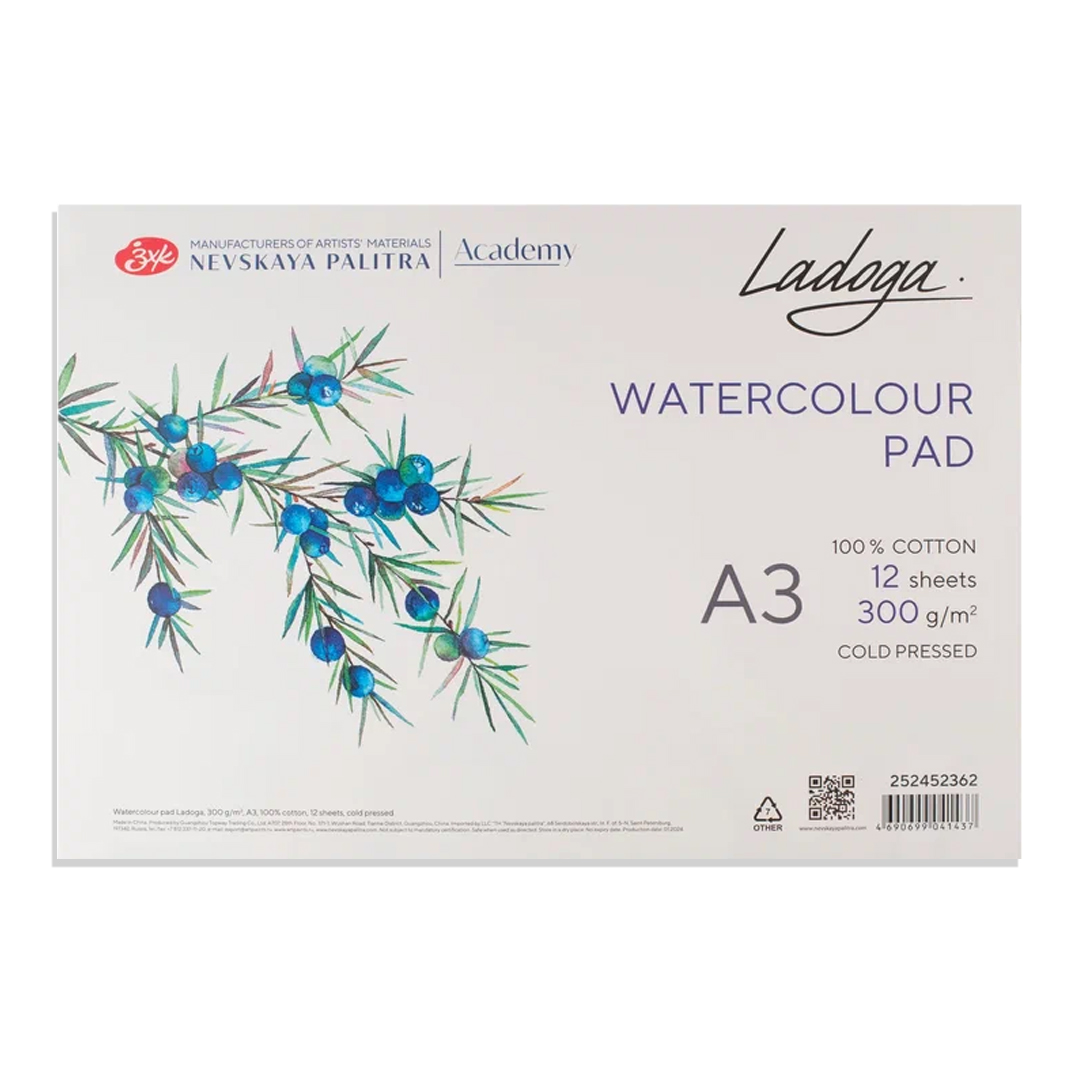 Hahnemuhle The Collection Watercolor Pad 140lb Cold Press 9X12 - Wet Paint Artis